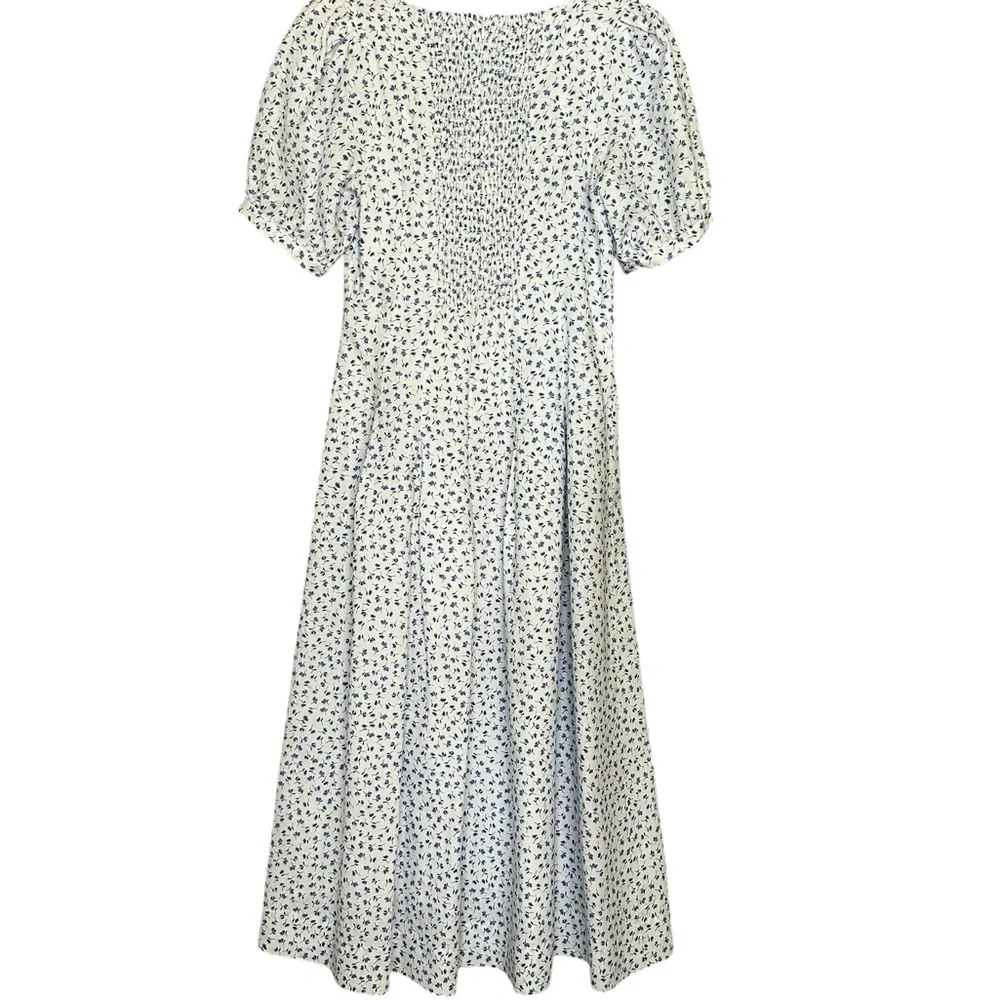Reformation Coucou Hanna Linen Dress. Sz: 8 - Picture 9 of 14
